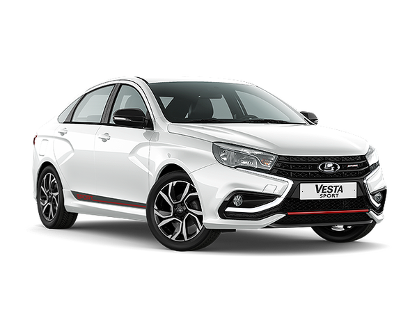 Lada Vesta Sport Цвет: Белый "Ледниковый"