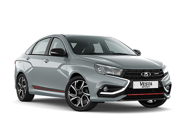 Lada Vesta Sport Цвет: Серый "Тайфун"