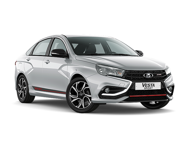 Lada Vesta Sport Цвет: Серебристый "Платина"