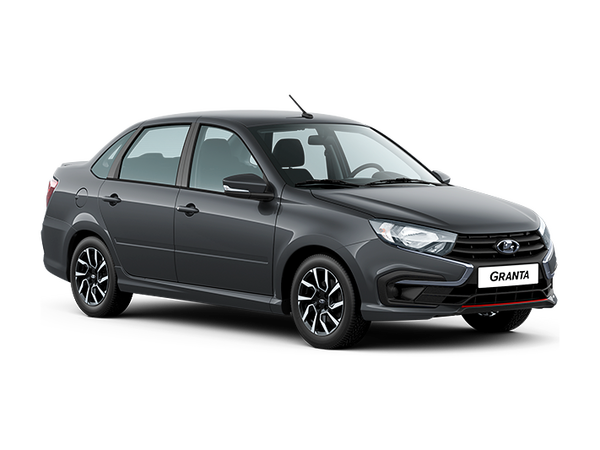 Lada Granta Drive Active Цвет: Серебристо-темно-серый "Борнео"